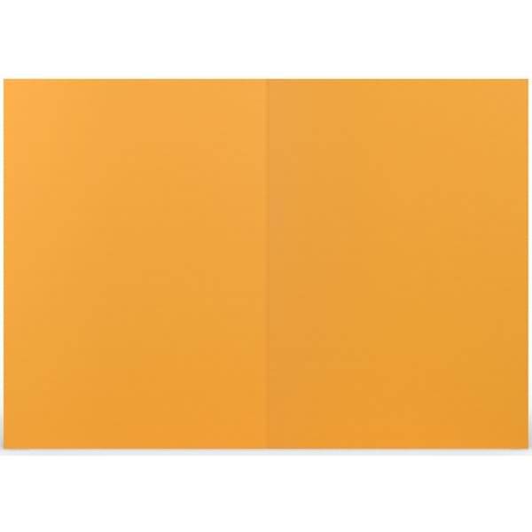 Doppelkarten A6 220g/qm ocker VE=5 Stück