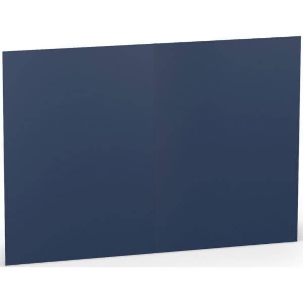 Doppelkarten A6 220g/qm jeans VE=5 Stück