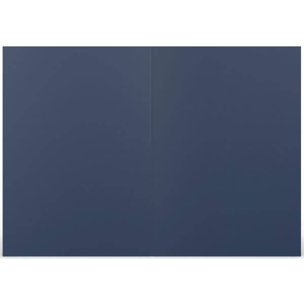 Doppelkarten A6 220g/qm jeans VE=5 Stück