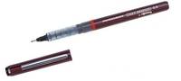 rOtring 1904753 - Verschlossener Gelschreiber - Schwarz - Burgund - 0,3 mm - bla
