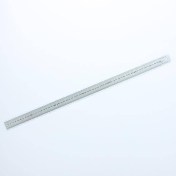 Edelstahl-Lineal rostfrei 60 cm