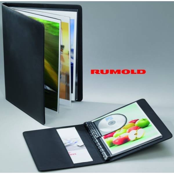 Präsentationsbuch A3 Kunstleder schwarz