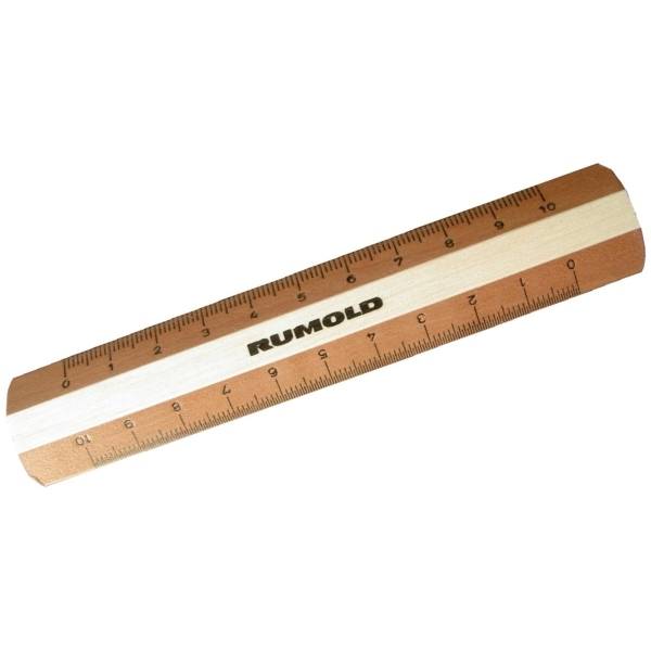 Zeichenmaßstab aus Holz 10 cm