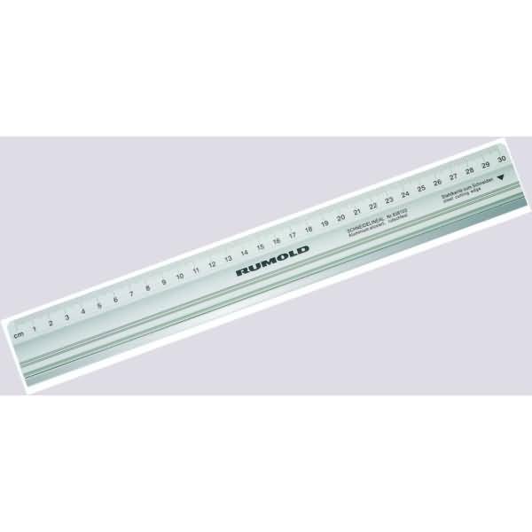 Schneidelineal Aluminium 30 cm