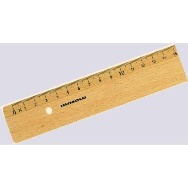 Holzlineal Buche 20cm