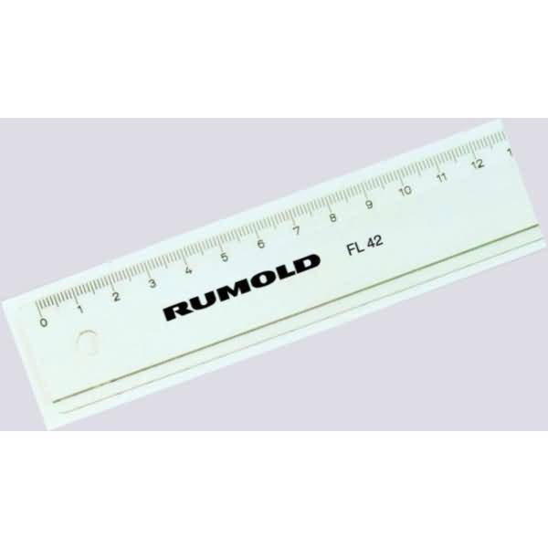 Lineal Kunststoff transparent 40 cm