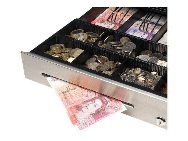 Safescan HD-4141S - Cash Drawer - Schwarz, Silber