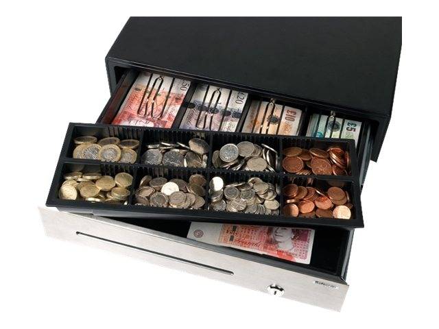 Safescan HD-4141S - Cash Drawer - Schwarz, Silber