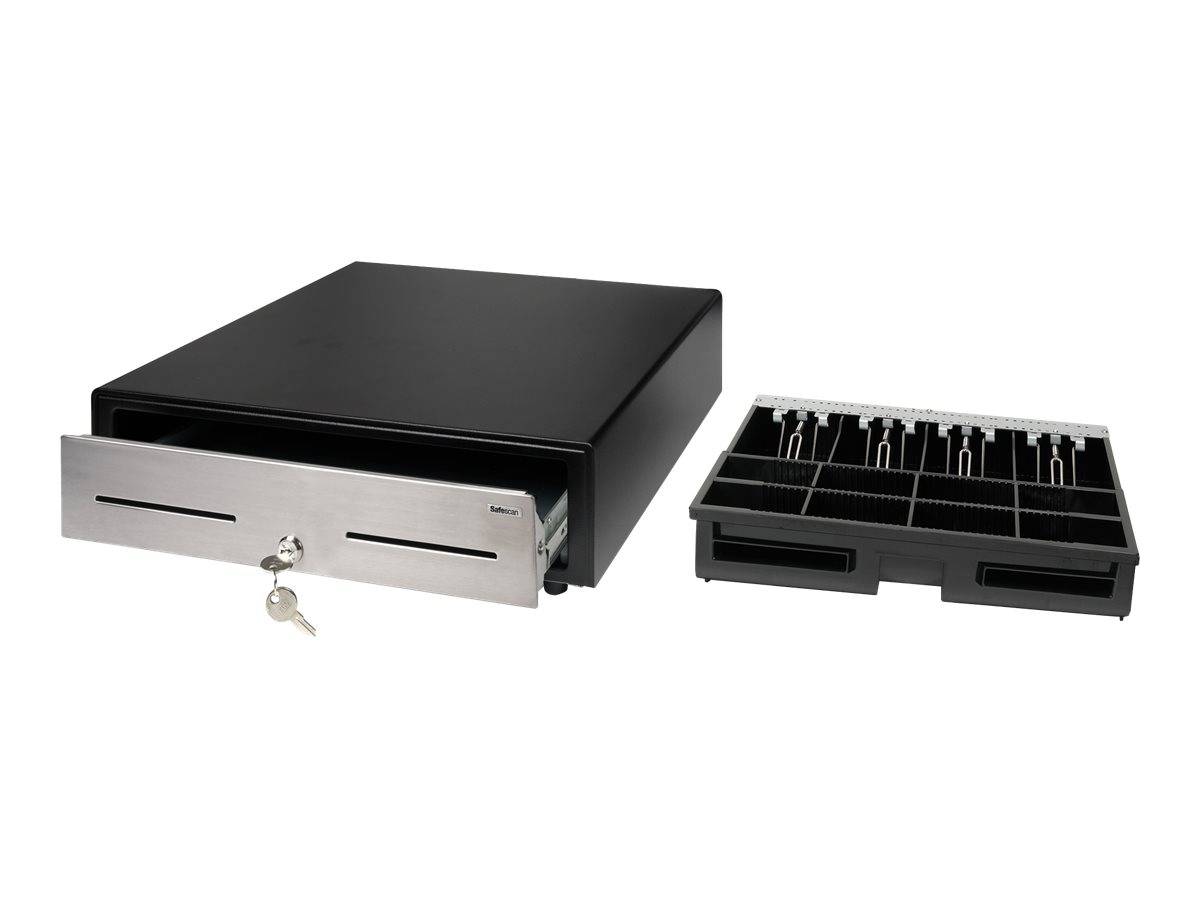 Safescan HD-4646S - Cash Drawer - Schwarz, Silber