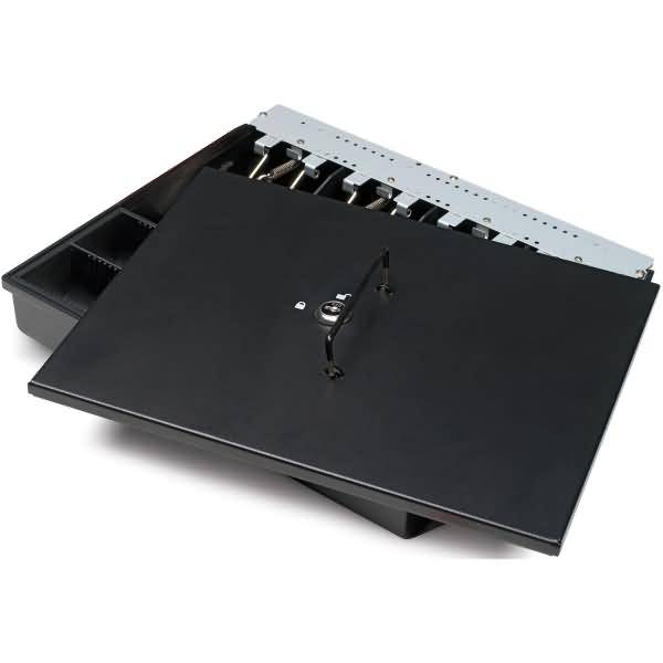 Deckel abschließbar für Kassenlade 4141L schwarz