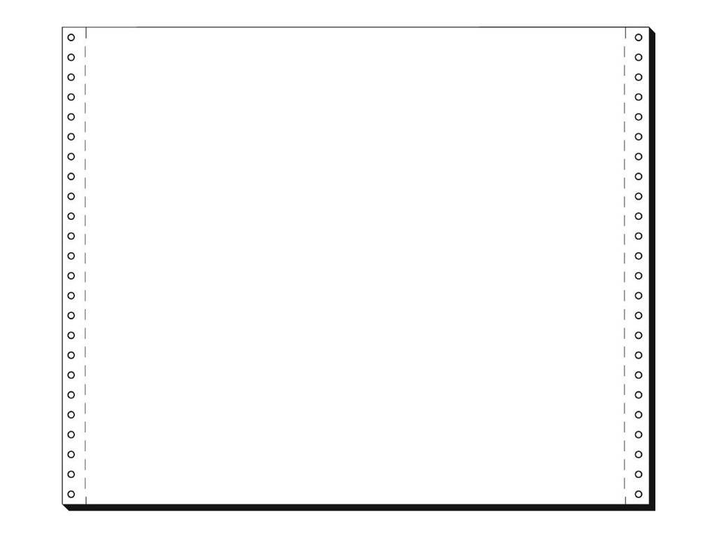 Sigel DIN-Computer paper - Perforiert - 304.8 x 375 mm