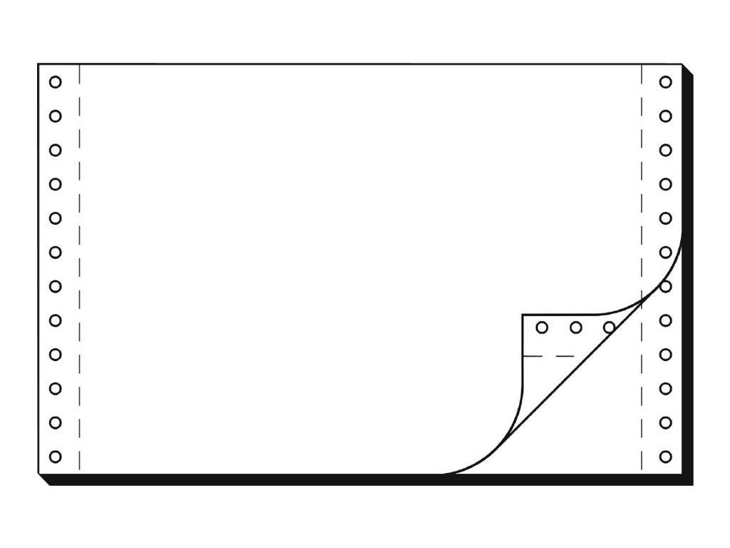 Sigel Computer Paper - Perforiert - 152 x 240 mm