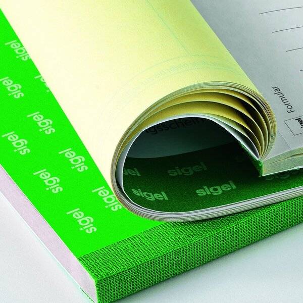 Bonbuch 360 Abrisse 105x200mm 65g/qm 5 Blöcke sortiert a 2x60 Blatt