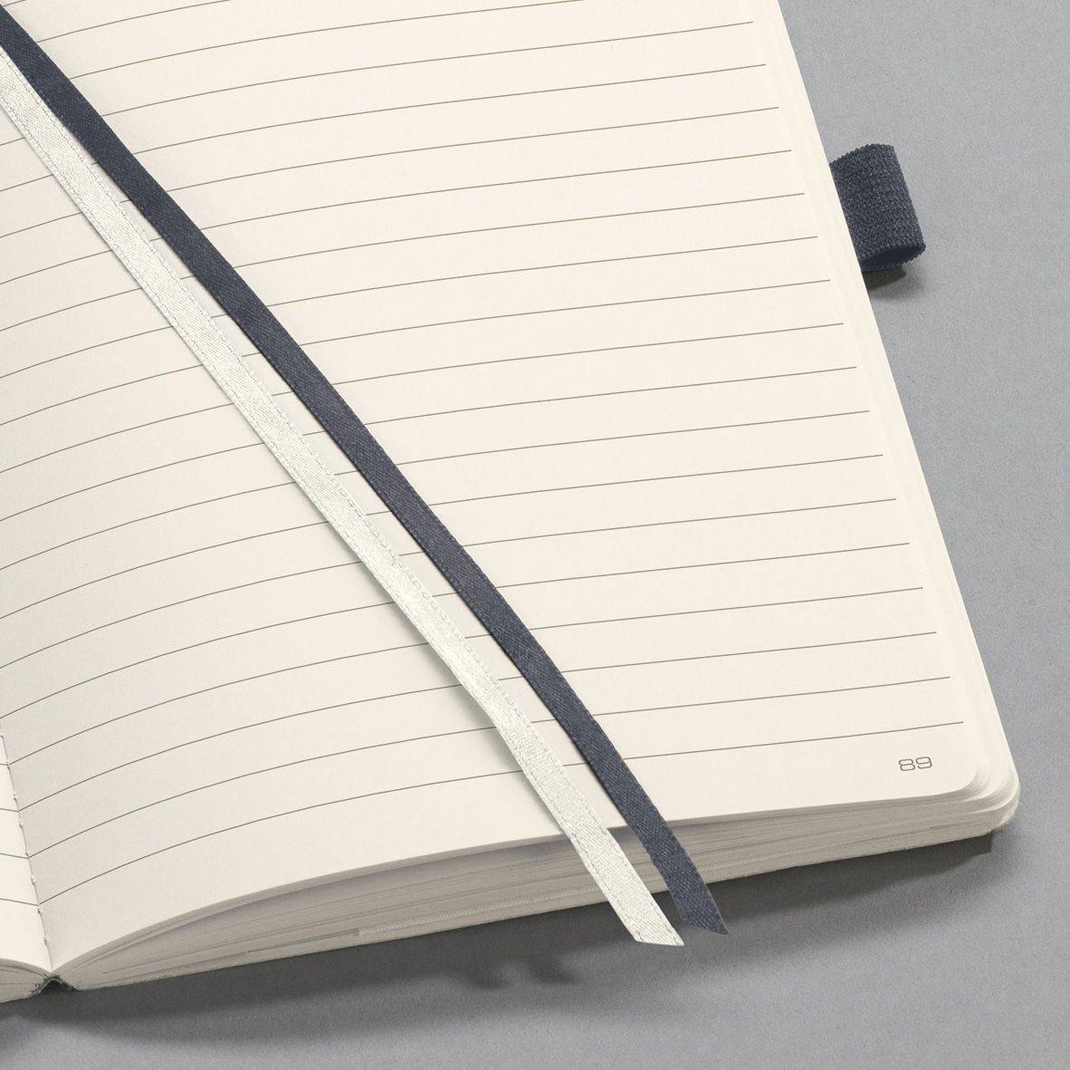 SIGEL Notizbuch Conceptum, Softcover, ca. A5, liniert, dunkelgrau, 194 S.