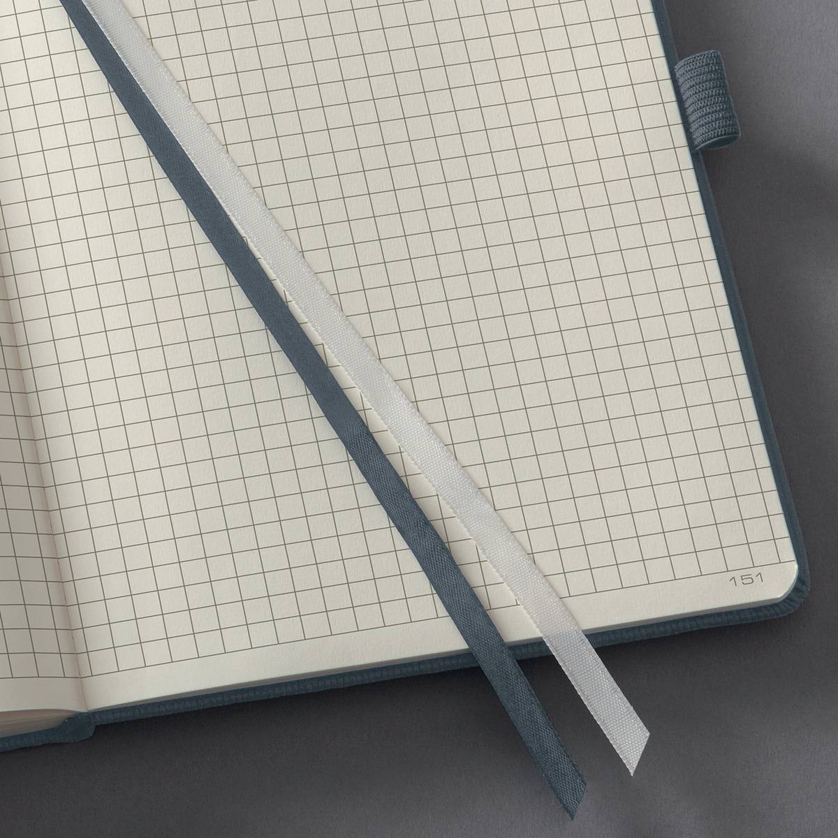 Sigel CONCEPTUM, Grau, A4, 194 Blätter, 80 g/m², Kariertes Papier, Hardcover