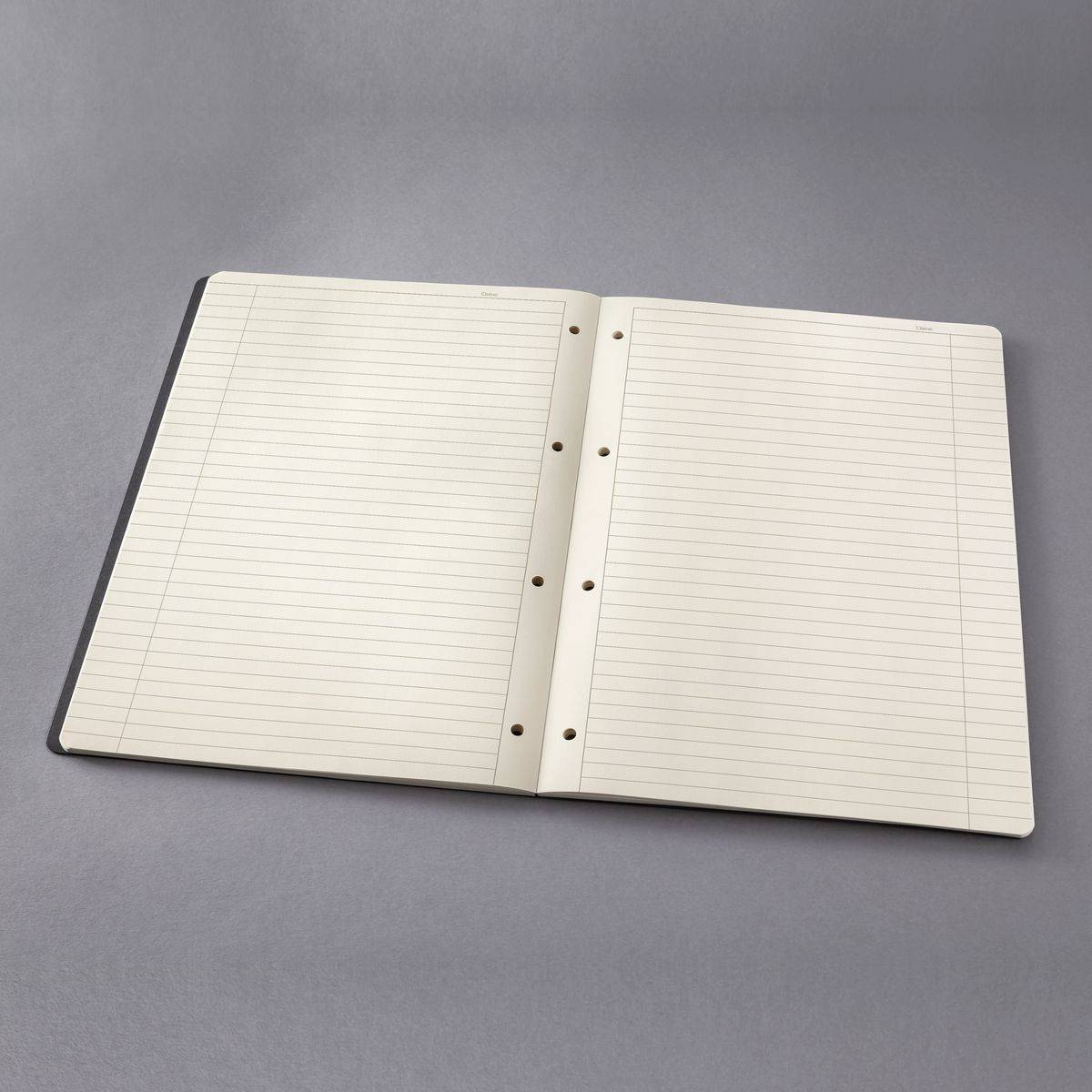 SIGEL Notizblock Conceptum, Hardcover, ca. A4, liniert, schwarz, 120 S.