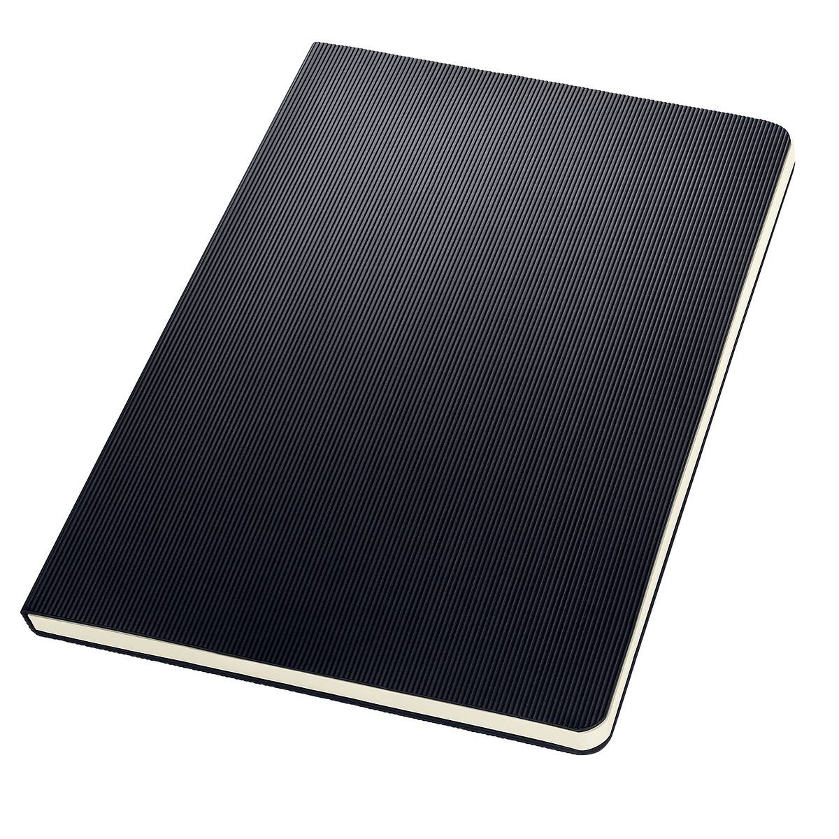 Sigel CONCEPTUM, Schwarz, A5, 120 Blätter, 80 g/m², Liniertes Papier, Universal