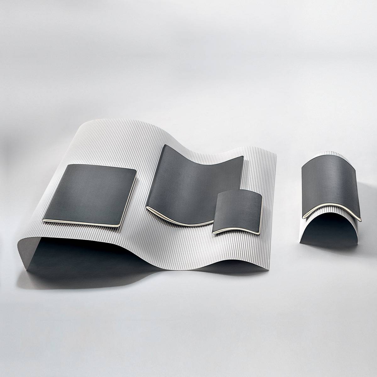 SIGEL Notizheft Conceptum, Softcover, ca. A4, liniert, schwarz, 64 S.