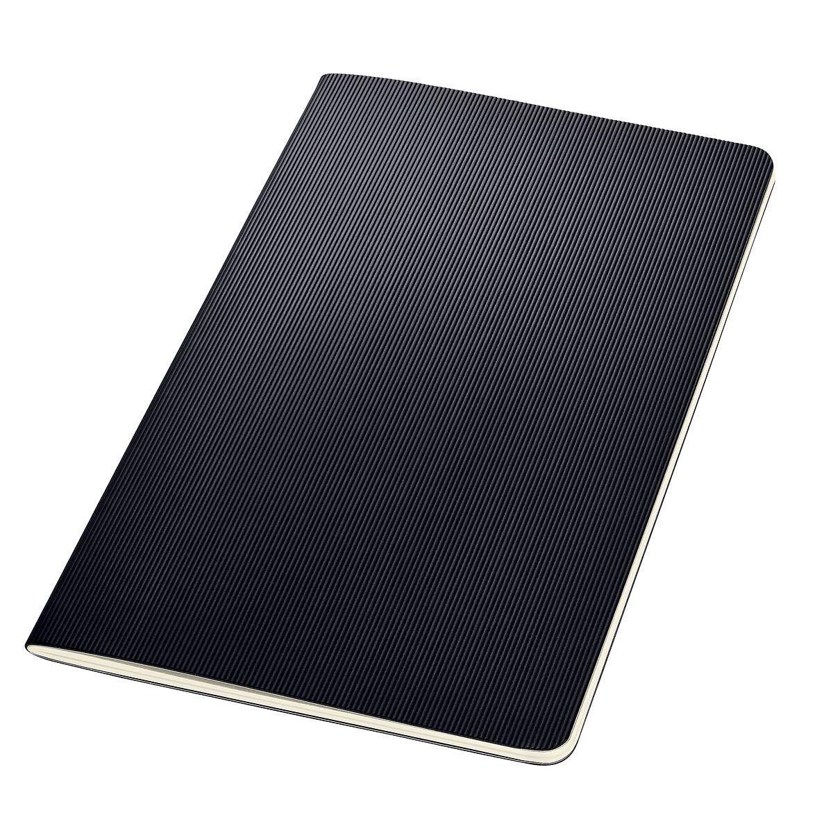 SIGEL Notizheft Conceptum, Softcover, ca. A5, liniert, schwarz, 64 S.