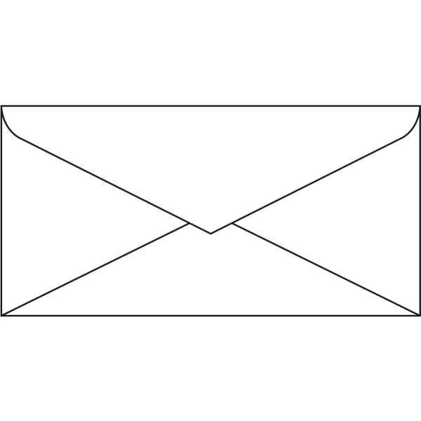 Umschlag weiß DIN lang 100g/qm VE=50 Stück