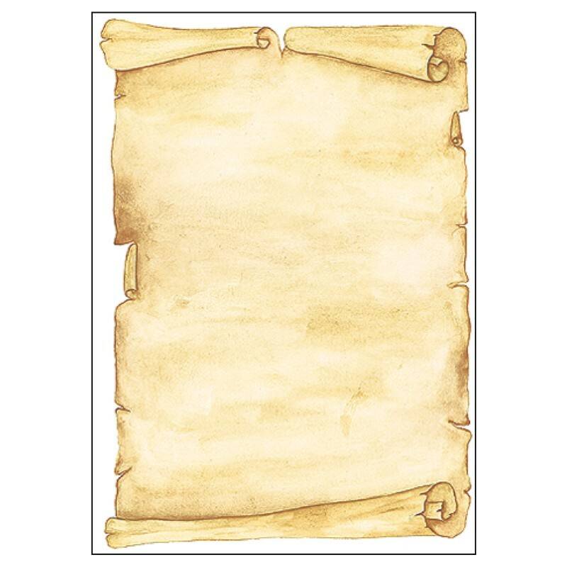 sigel Design-Papier, DIN A4, 90 g/qm, Motiv "Pergament"