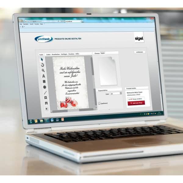 Designpapier WeihnachtenA4 90g VE=100 Blatt Winter Flair