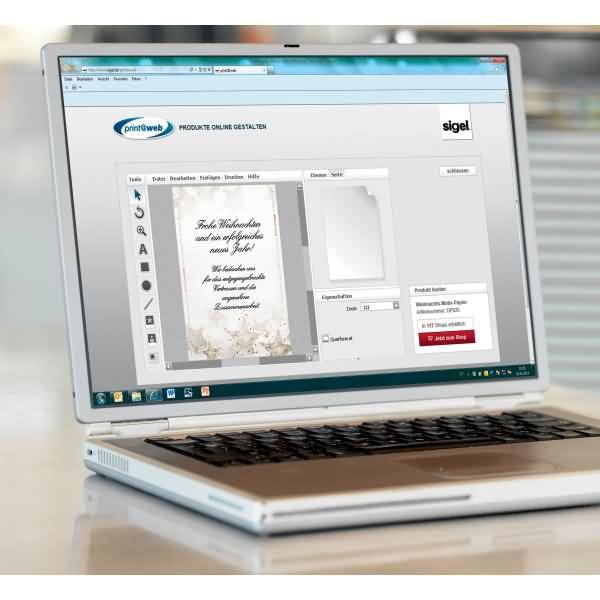 Designpapier WeihnachtenA4 90g VE=25 Blatt Christmas Timber Rotprägung