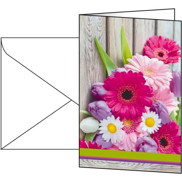 Sigel Motif Card Coloful - Glänzend - 170 x 230 mm