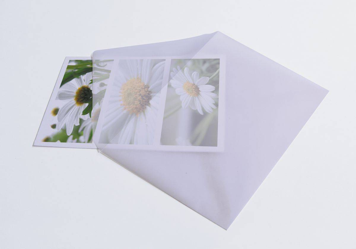 SIGEL Briefumschläge, transparent, C6 (114x162 mm), 100 g/m², 25 Umschläge