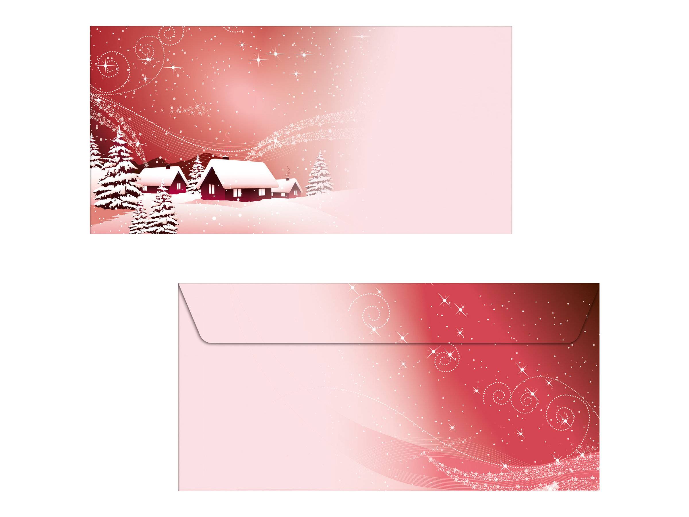 Sigel Christmas - Umschlag - International DL (110 x 220 mm)