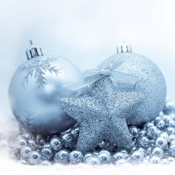 Briefumschläge Weihnachten DIN lang 90g 50 Stück Blue Mystery