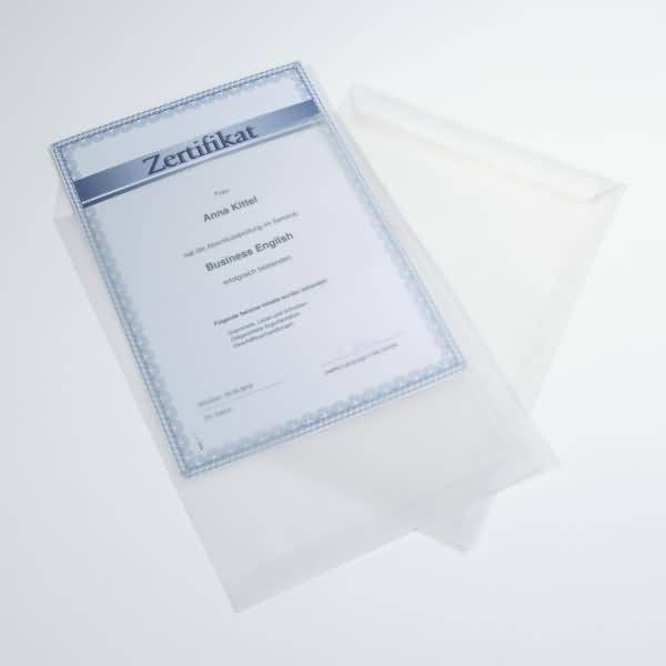 Sigel DU330, C4 (229 x 324 mm), Transparent, A4 (210 x 297 mm), 230 mm, 324 mm, 25 Stück(e)