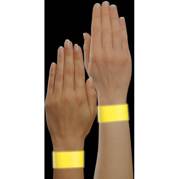 Eventbänder Super Soft 255x25mm neongelb VE=120 Stück