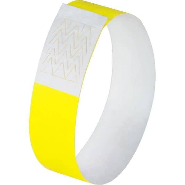Eventbänder Super Soft neon gelb 255x25mm VE=520 Stück