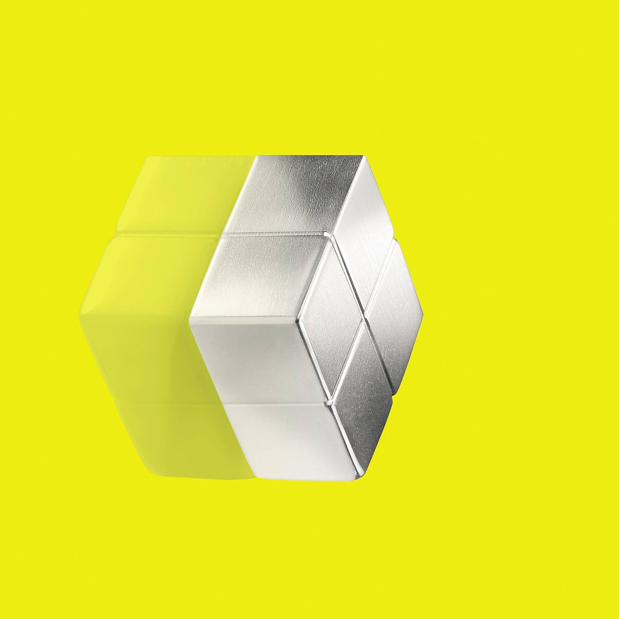 SIGEL Magnet SuperDym C10 GL195 20x10x20mm bis 15Blatt silber