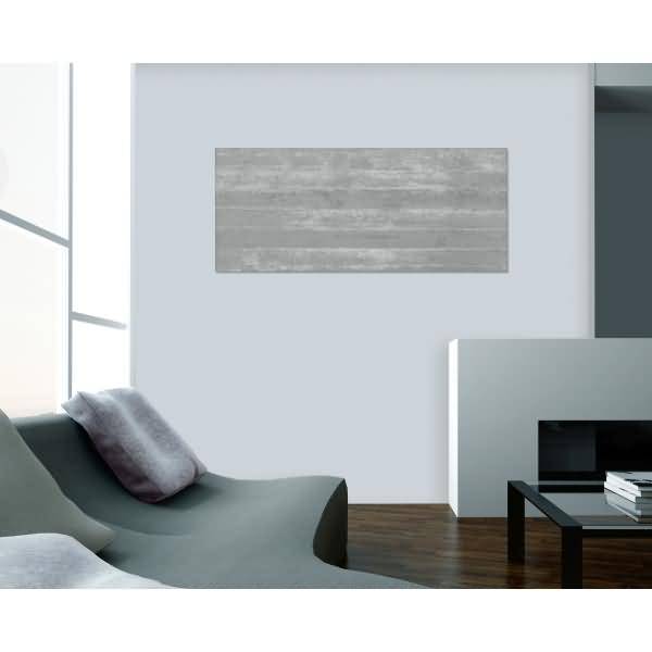 Glas-Magnetboard artverum Design Sichtbeton 130x55 cm