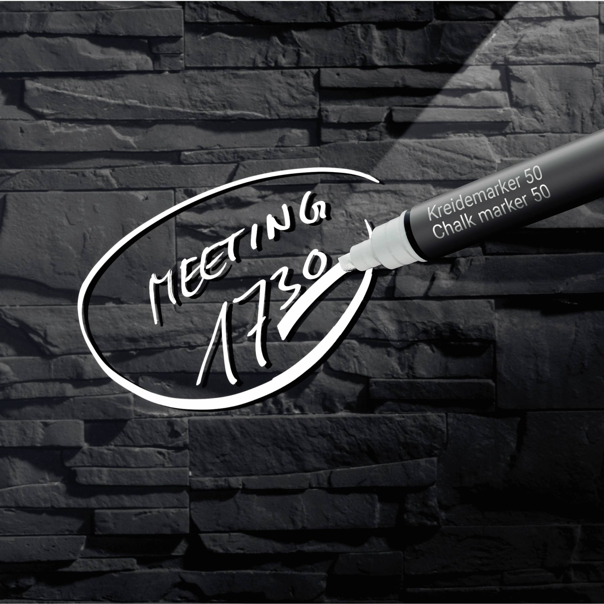 SIGEL Magnetboard Artverum GL249 1.300x550x15mm Glas Schiefer-Stone