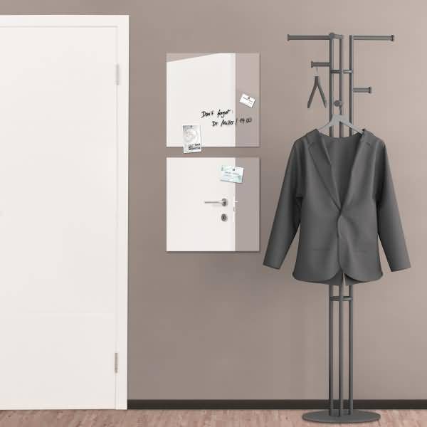 Glas-Magnetboard artverum Spiegel 48x48 cm