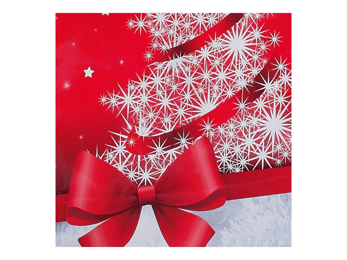 Sigel Christmas small - Geschenketüte - 17 cm x 9 cm x 23 cm
