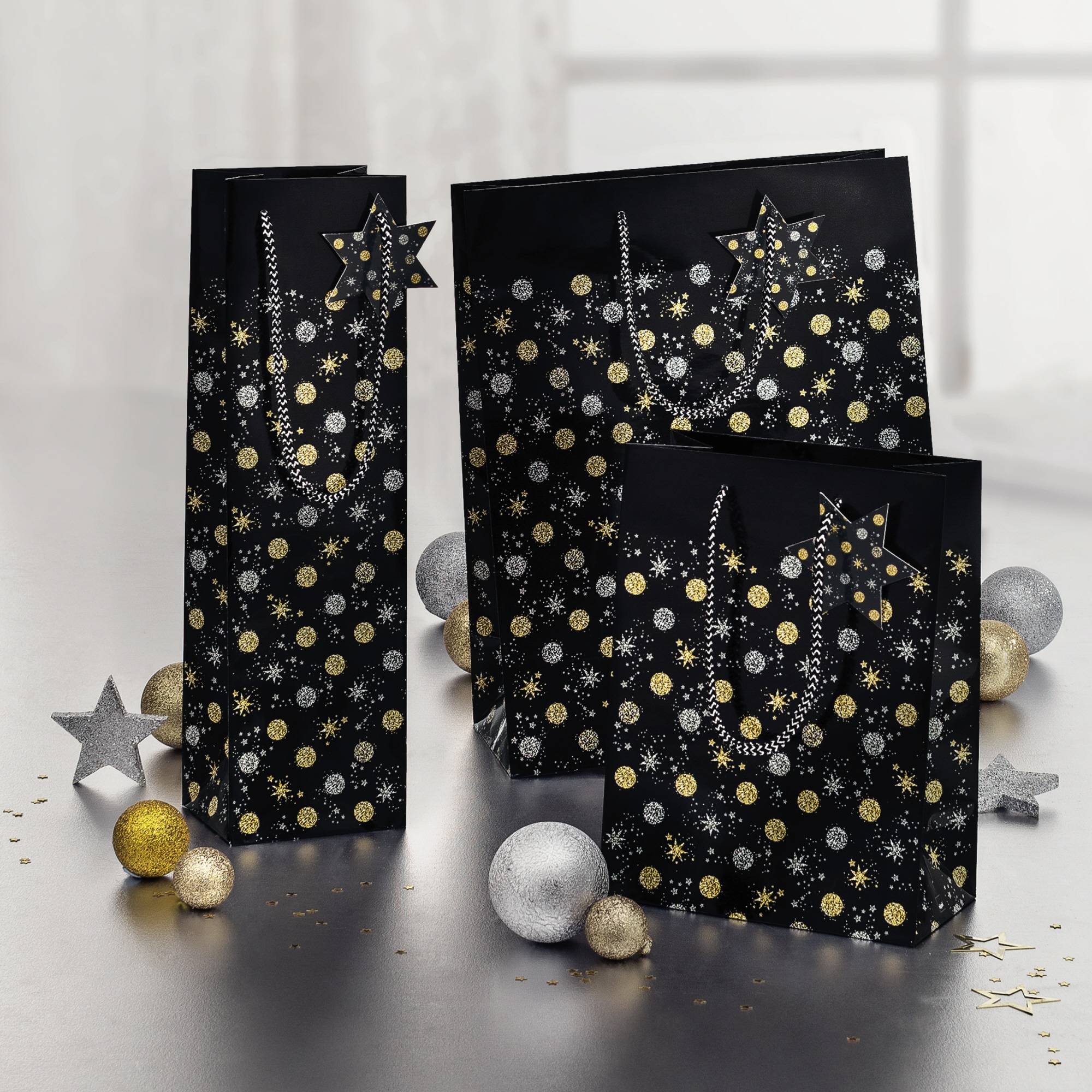 SIGEL Geschenktasche Small GT029 Stardust 170x230x90mm