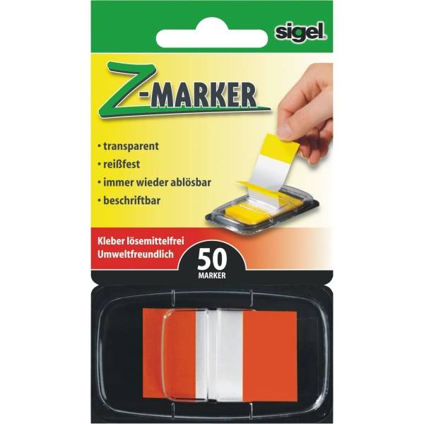 Z-Marker Color-Tip 28x43mm VE=50 Blatt orange