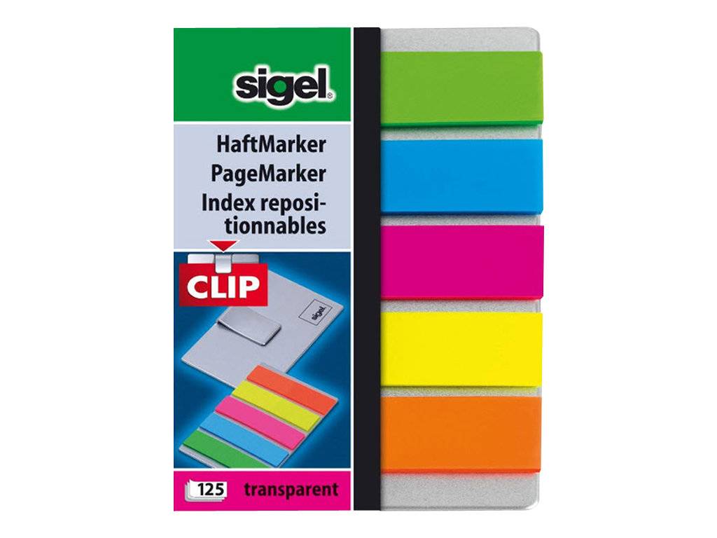 Sigel PageMarker - Seitenmarker - 12 x 50 mm