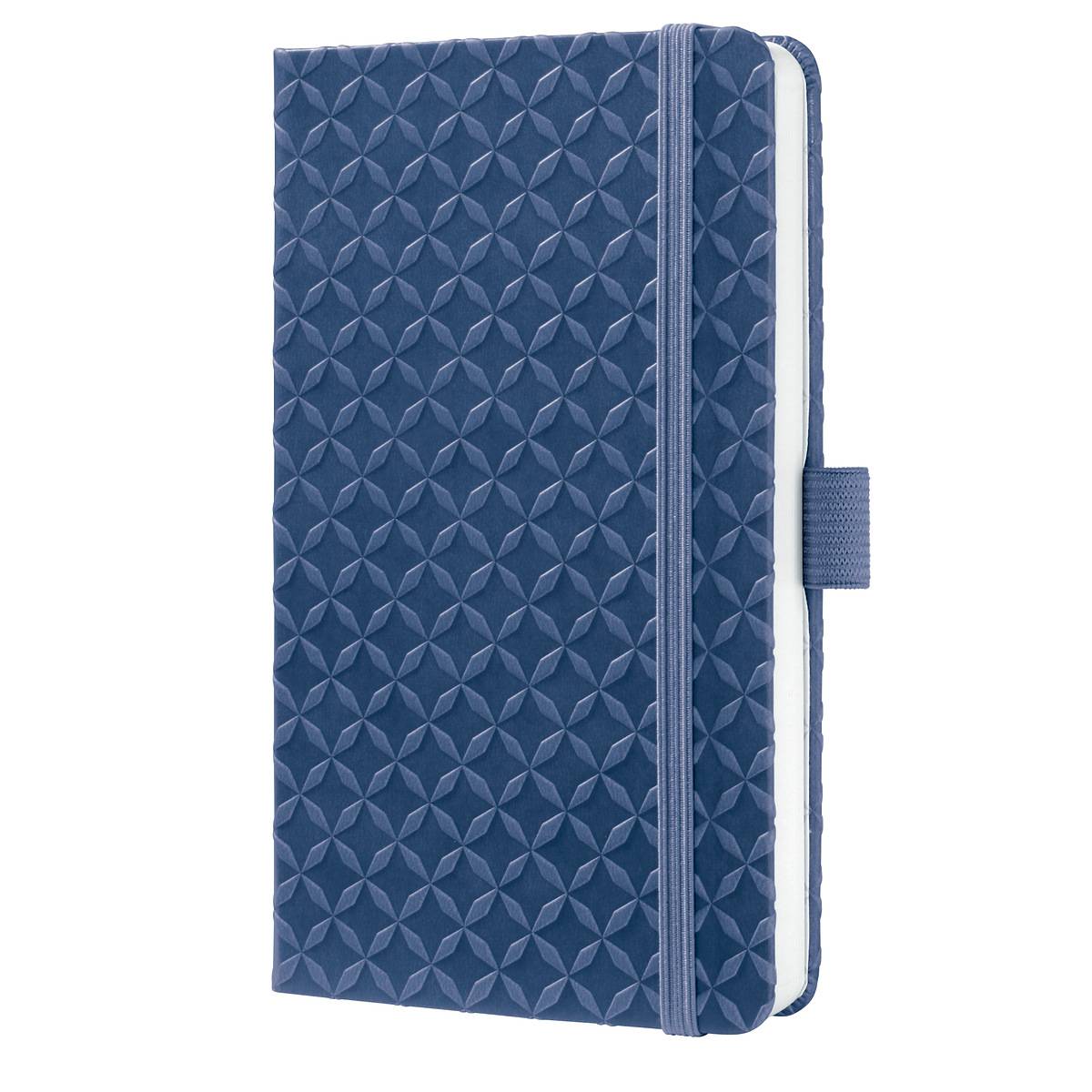 Sigel JN100, Muster, Blau, A6, 174 Blätter, Liniertes Papier, Hardcover