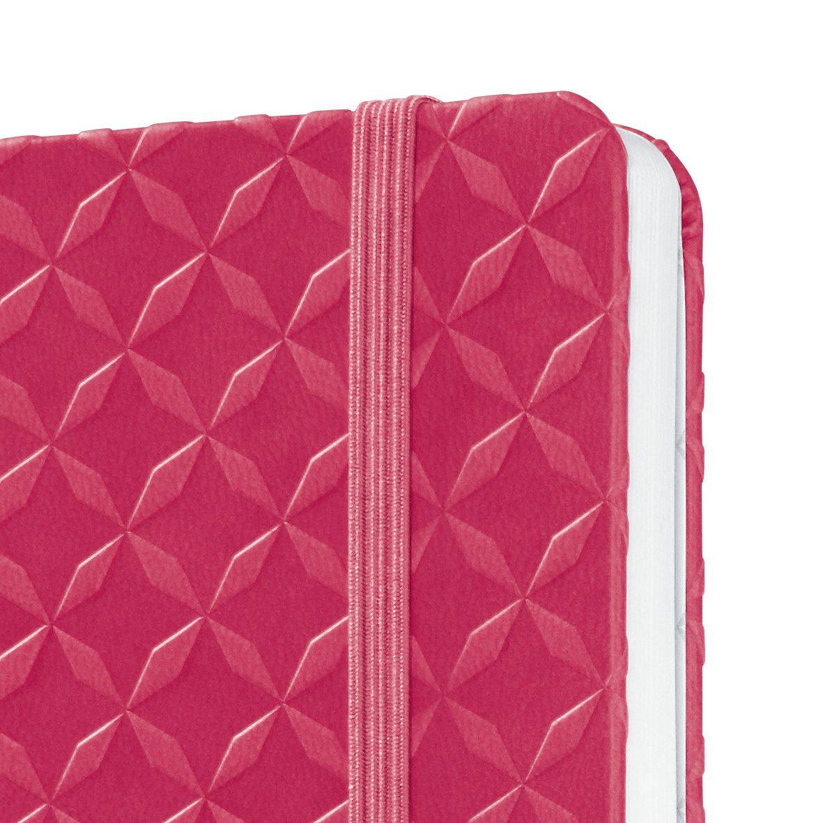 Sigel JN104, Muster, Pink, A6, 174 Blätter, Liniertes Papier, Hardcover
