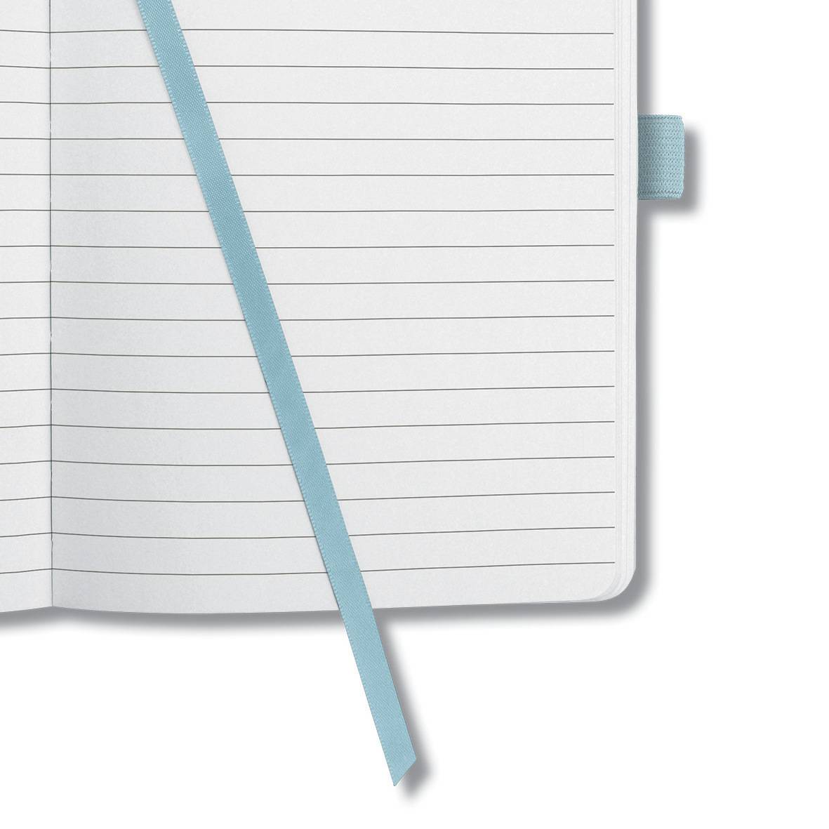 SIGEL Notizbuch Jolie®, Hardcover, ca. A6, liniert, himmelblau, 174 S.