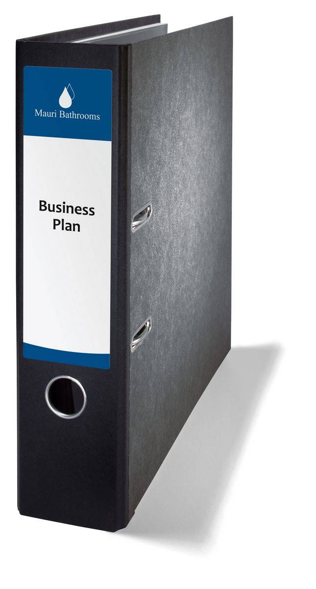 SIGEL Ordner-Etiketten, für breite Ordner, kurz, z.B. Elba, Esselte, Herlitz, 192 x 59 mm, weiß, blickdicht, 100 Etiketten