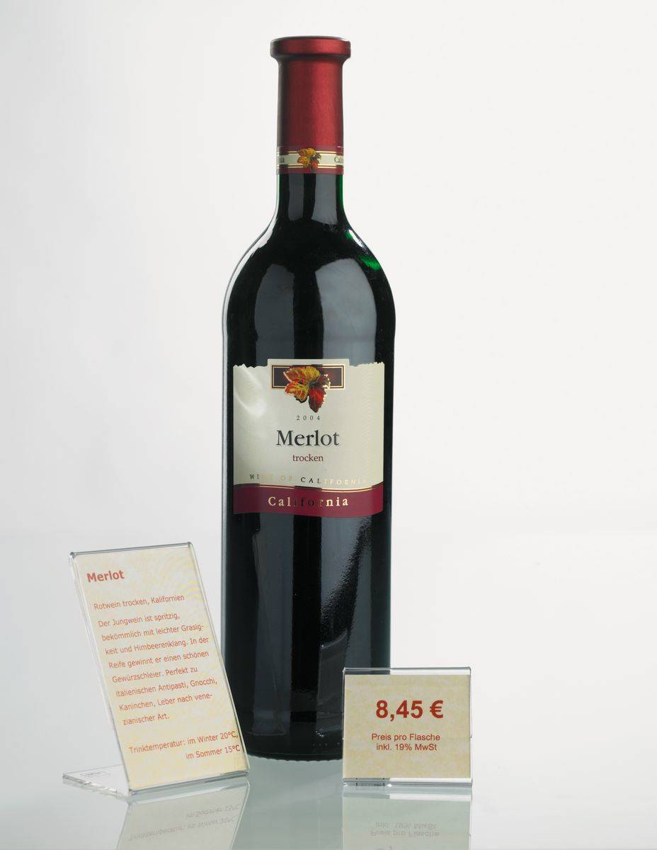 Sigel Schildhalterung - für 90 x 60 mm - klar (Packung mit 10)