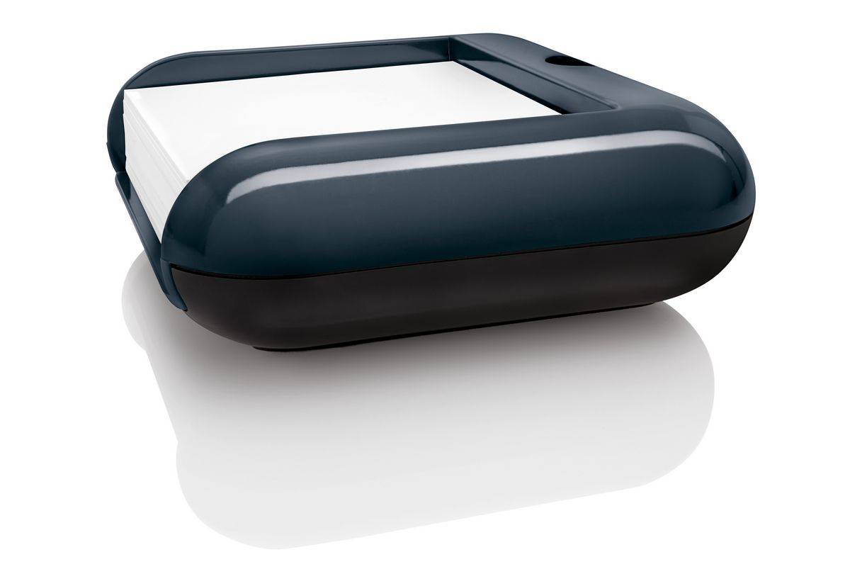 SIGEL Haftnotizbox Eyestyle, dunkelgrau