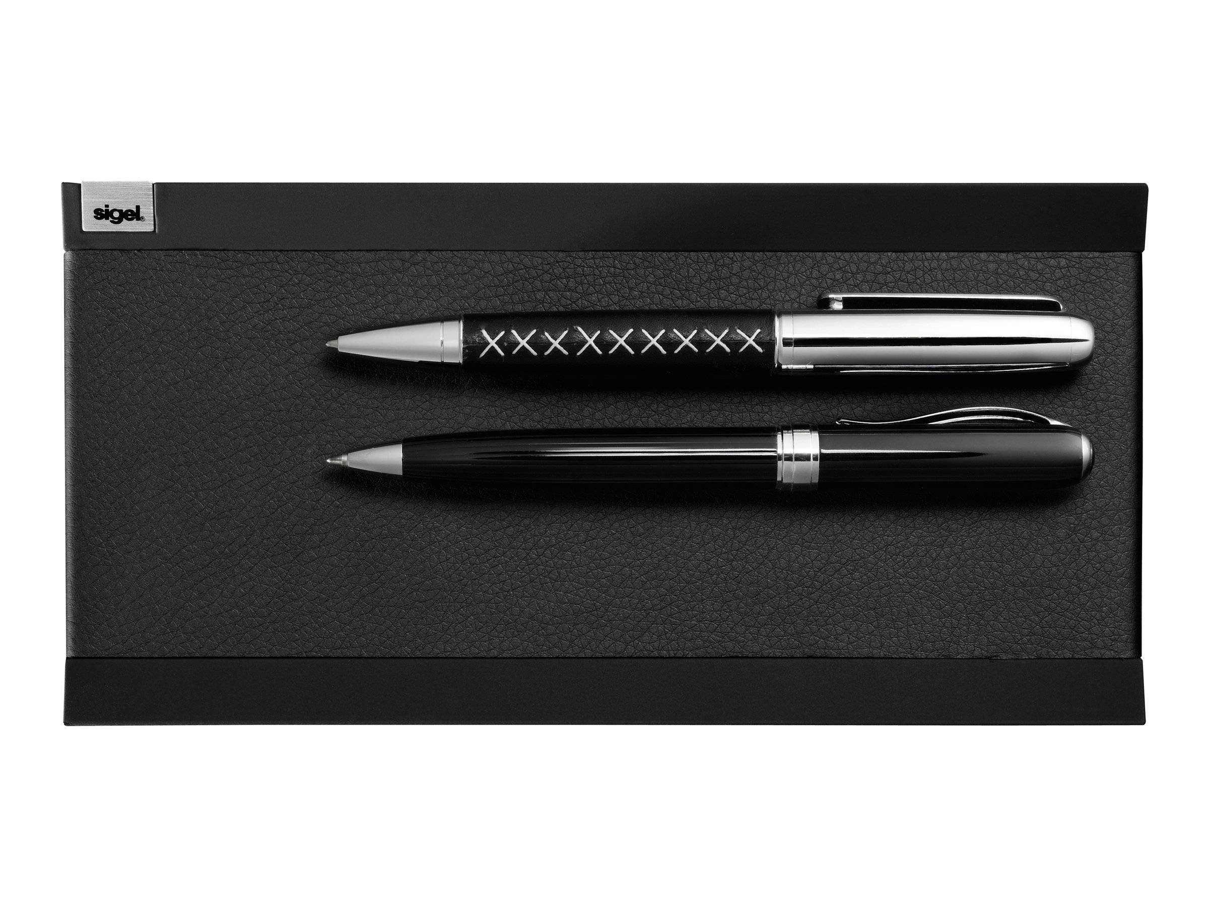 SIGEL - cintano: S - Stiftablage - Kunststoff, Kunstleder