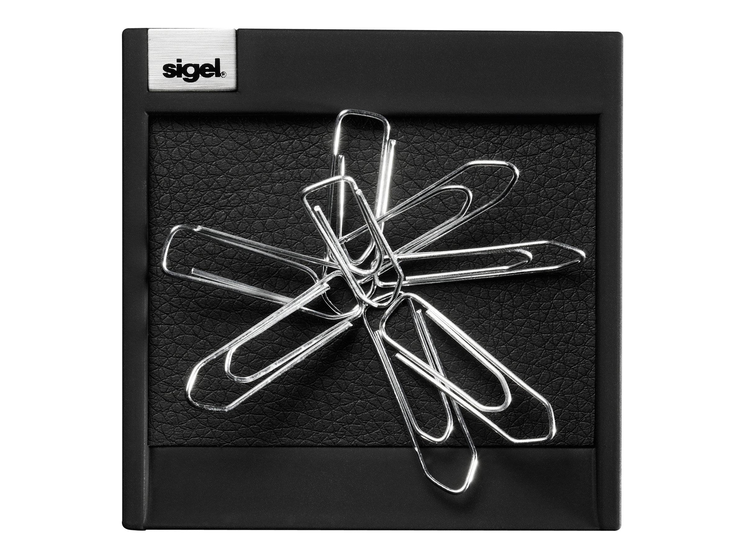 SIGEL - cintano: S - Clipspender - Kunststoff, Kunstleder